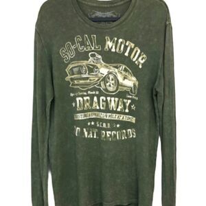 Wicked Quick  Men's  Waffle Knit Graphic Thermal. Size M.